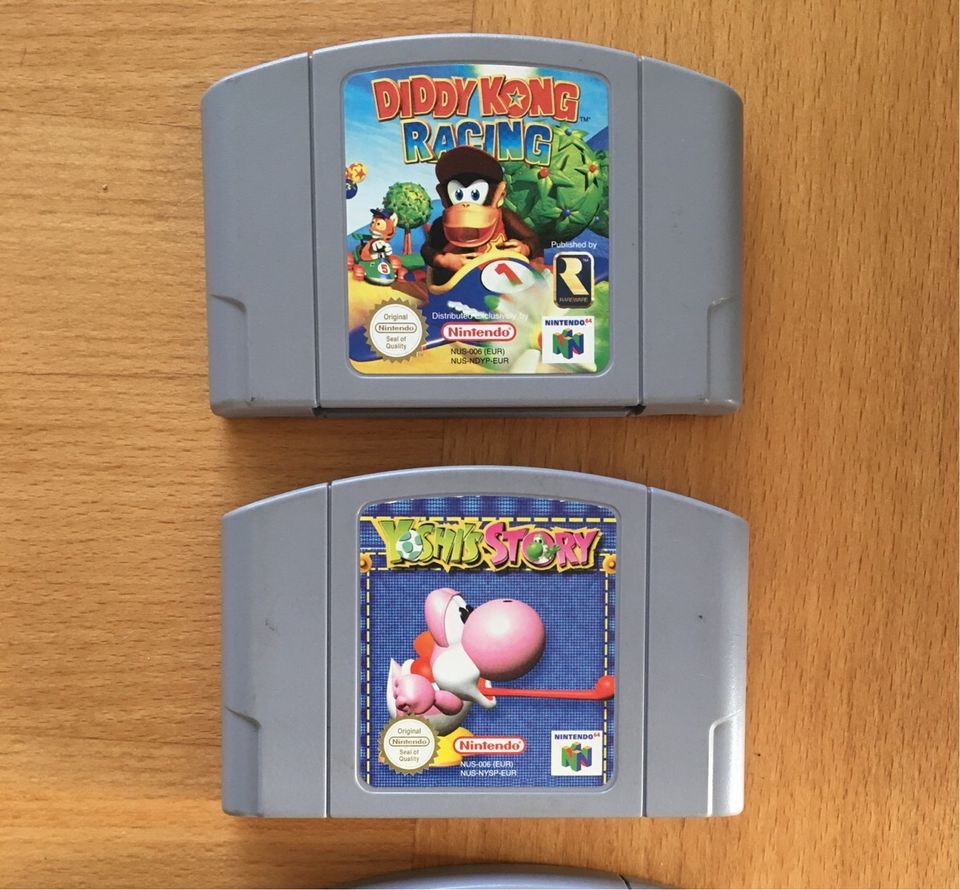 Nintendo 64 Spiele (Diddy Kong, Yoshi‘s Story, Star Wars) in Wolfenbüttel