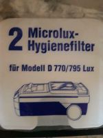 2 Microlux Hygienefilter neu Staubsauger Bayern - Wallenfels Vorschau