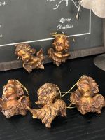 5 Vintage Engelchen Flügel Christbaumschmuck Weihnachten Deko Baden-Württemberg - Schwetzingen Vorschau