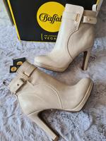 Buffalo Damen Stiefelette Boots High-Heels Beige 38 neu Bayern - Türkheim Vorschau