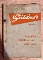 Güldner Ersatzteilliste für Kraftheber und Geräte-Anbau Rheinland-Pfalz - Grafschaft Vorschau