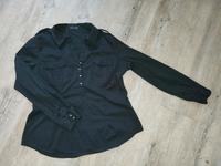Bluse Hemd gr.44 schwarz blind date Hessen - Ebsdorfergrund Vorschau
