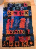 Teppich bunt, Wollteppich, Zottelteppich, farbenfroh, Vintage Berlin - Gatow Vorschau