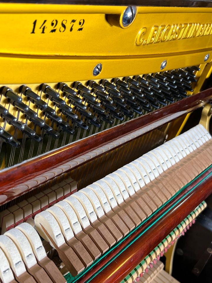 C. Bechstein Klavier Model 8 - 128, Baujahr 1950 Wurzel braun in Ahrensburg