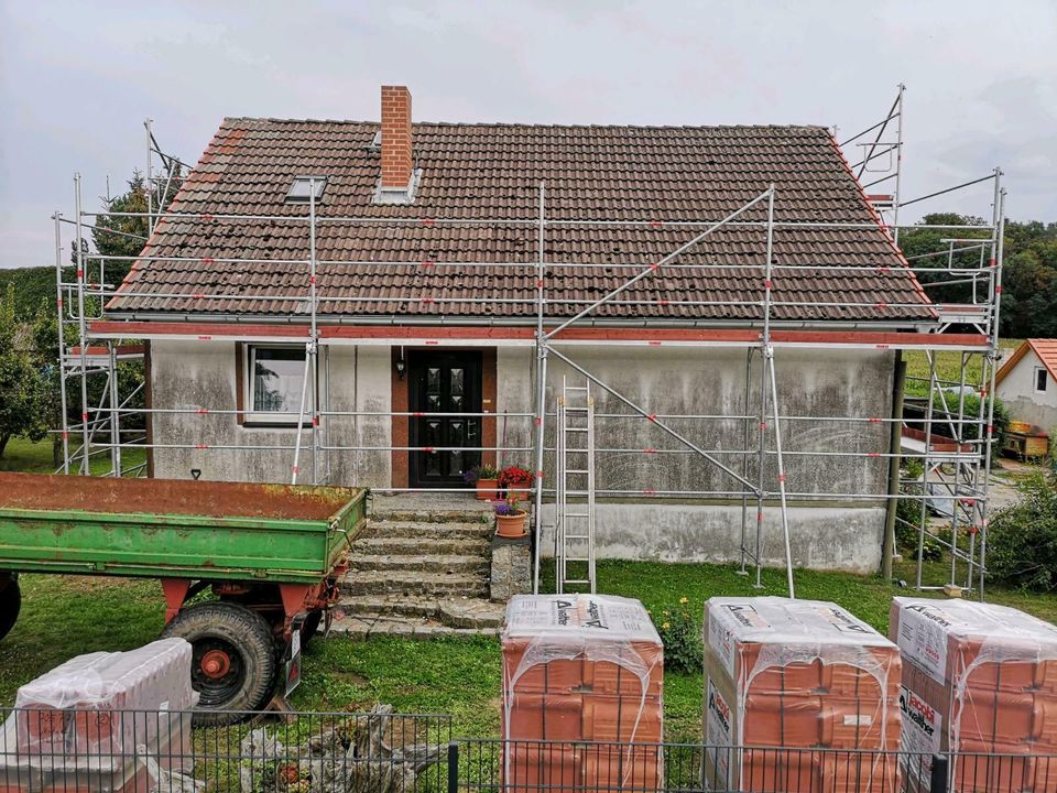 Malergerüst Bau Fassanden Gerüst Rüstung Plettac SL 70 Vermietung in Neubrandenburg