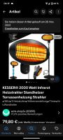 NEU* Kesser 2000 Infrarot Strahler Wärmestrahler Thüringen - Weimar Vorschau