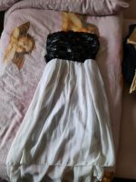 Weiß schwarzes Kleid Bayern - Ergolding Vorschau