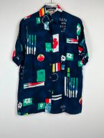Vintage Crazy Pattern Hemd - Retro Shirt - Oldschool - 90s -Gr. S Niedersachsen - Neuenhaus Vorschau