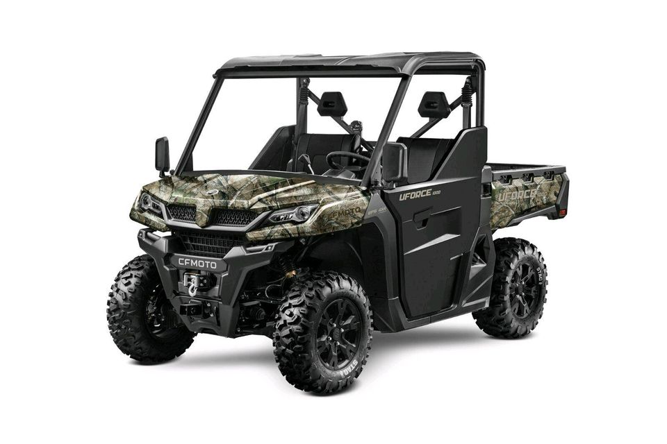 CFMOTO UForce 1000 EFI 4X4 AHK WINDE KIPPER LOF ALU UTV SOFORT in Wermelskirchen