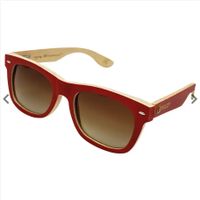 MELON Bamboo Sonnenbrille (rot) aus gepresstem Bambusholz (NEU) Saarland - Saarlouis Vorschau