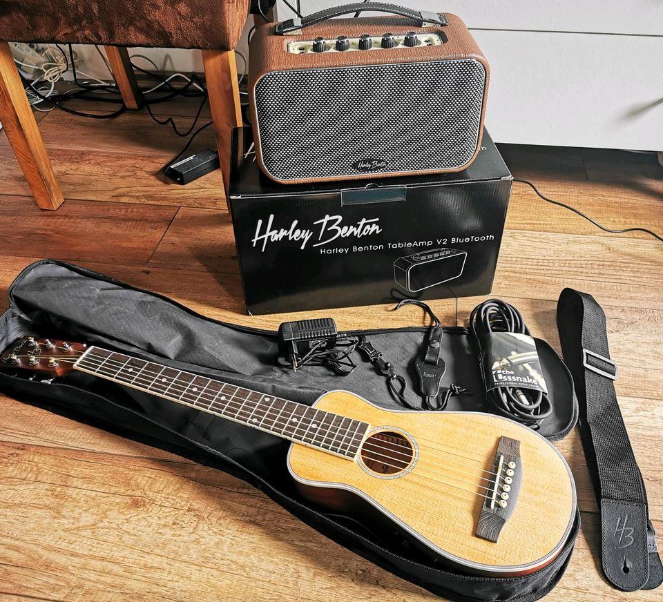 Gitarre (Harley B.) Traveler-E-Steel Set (RABATT BEI ABHOLUNG!) in Neuss