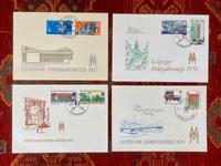 DDR Briefmarken Erstagsbriefe Leipziger Messe 1975/76/77/78 Baden-Württemberg - Neubulach Vorschau