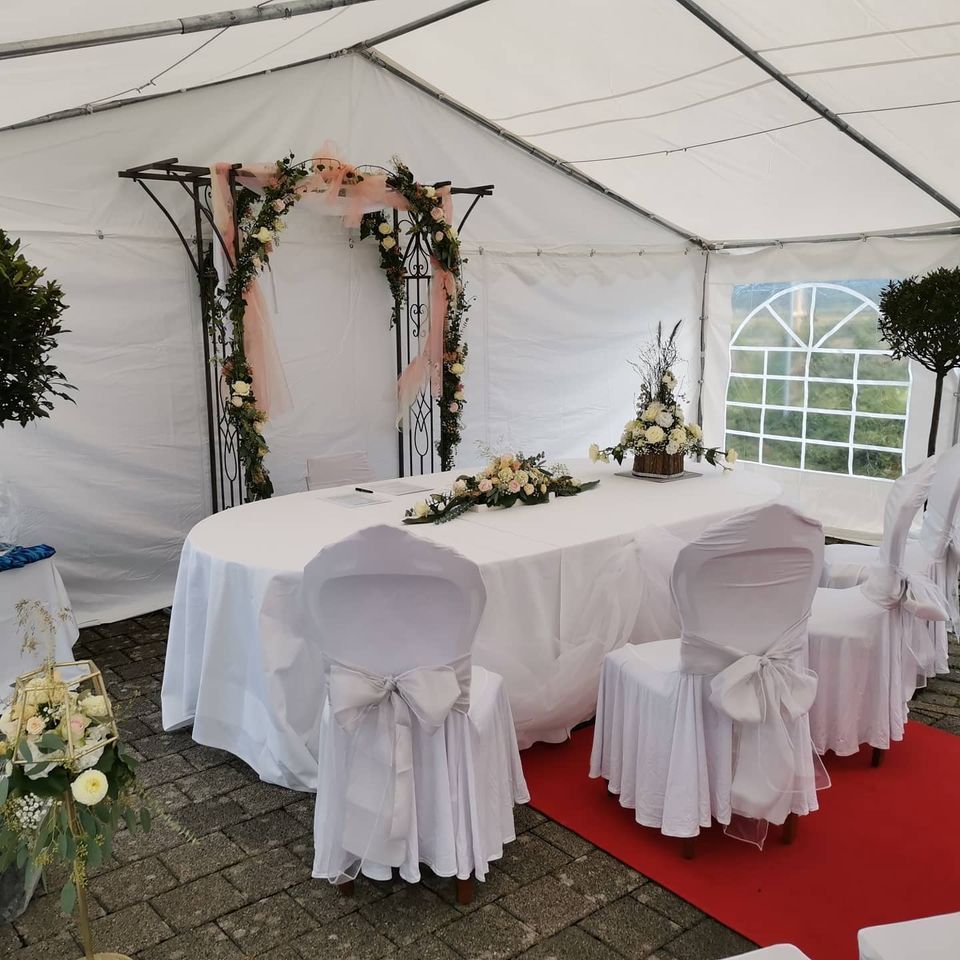 Festzelte und Partyzelte zum Verleihen/ Hochzeitsplanung Komplett in Balingen