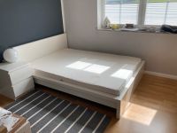 Ikea Malm Bett 1,40x200m inkl Federholzrahmen + Weltbett Matraze Hessen - Wehrheim Vorschau