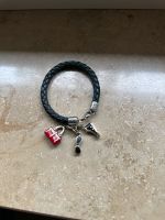 Lederarmband von Thomas Sabo mit 3 Anhöngern Wandsbek - Hamburg Volksdorf Vorschau