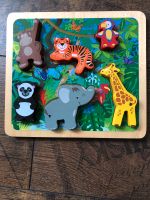 Steckspiel / Puzzle aus Holz, Zoo 6 teilig, Tchibo Schleswig-Holstein - Rendsburg Vorschau