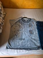 Jeansrock und Oberteil Größe 48 Niedersachsen - Wendeburg Vorschau