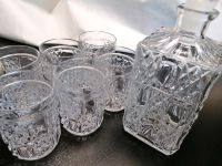 Glas Karaffe mit 6 Gläser aus Kristall Baden-Württemberg - Bühl Vorschau