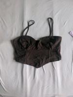 Braunes Kurzes Top von Stradivarius | sexy Top mit Ausschnitt Bielefeld - Bielefeld (Innenstadt) Vorschau