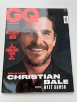 NEU GQ Magazin Gentlemen’s Quarterly Zeitschrift Männer Chr. Bale Baden-Württemberg - Leonberg Vorschau