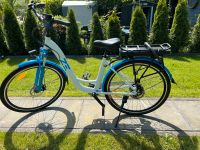 Elektro Fahrrad Weiß/Blau Nordrhein-Westfalen - Bergisch Gladbach Vorschau