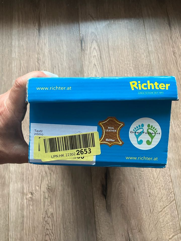 Richter Kinderschuhe Bio Sandale, Intimo Größe 34 in Ehlscheid