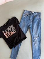 Damen Set Jeans +Shirt Liu Jo Nürnberg (Mittelfr) - Mitte Vorschau
