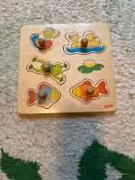 GOKI Steckspiel Puzzle aus Holz Wassertiere Münster (Westfalen) - Hiltrup Vorschau