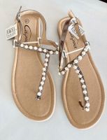 Sandalen Riemchen CityWalk mit Perlen Gr. 41 Neu Bayern - Rosenheim Vorschau