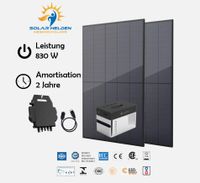 ❗❗Balkonkraftwerk 830 Watt inkl. Batteriespeicher 1,024 kWh ☀️ Niedersachsen - Hessisch Oldendorf Vorschau