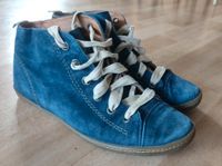 Paul Green Sneaker blau Wilderleder 38,5/5,5 Hessen - Petersberg Vorschau
