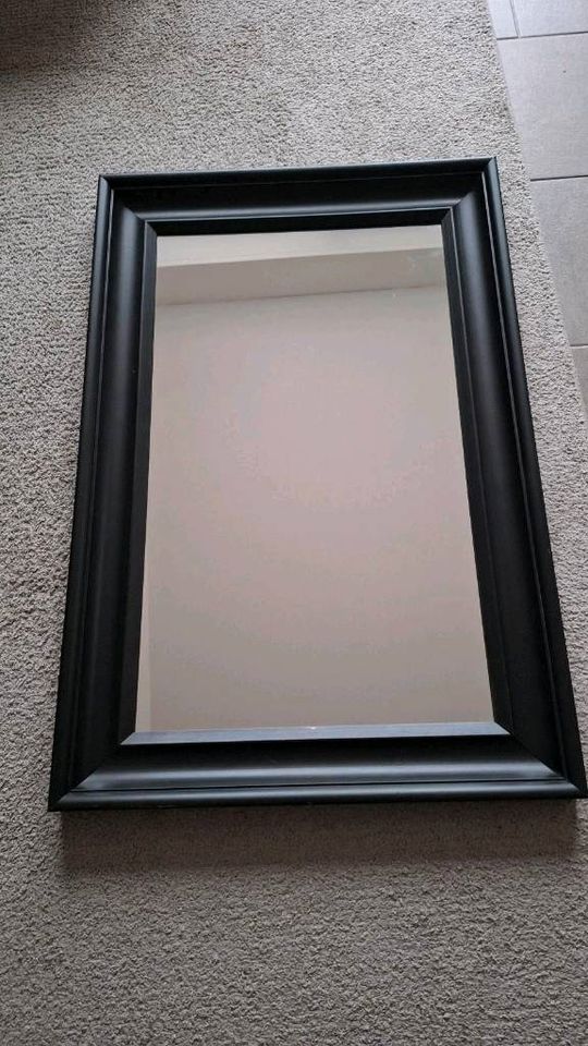 IKEA HEMNES Spiegel 60x90 cm schwarz in Handorf