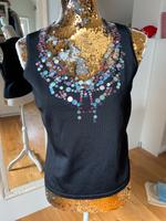 Taifun Gerry Weber Top festlich chic schwarz Pailletten Nordrhein-Westfalen - Herford Vorschau