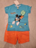 Jungen Set, Mickey Mouse T-Shirts und Short, NEU, blau, orange, Niedersachsen - Braunschweig Vorschau