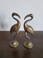 2 Messing Flamingos Deko Figur Messingfigur Vögel vintage Bayern - Kleinostheim Vorschau