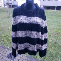 Marc Cain damen Pullover n.5,Wolle+Alpaka+Mihair,Schwarz-weiß West - Unterliederbach Vorschau