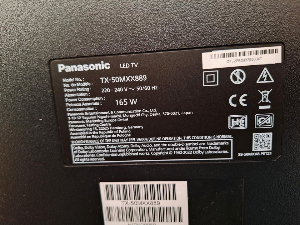 Panasonic 50 Zoll LED TV in Schladen