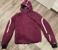 Icepeak Winterjacke Anorak violett mit weiß Größe 40 Bayern - Truchtlaching Vorschau