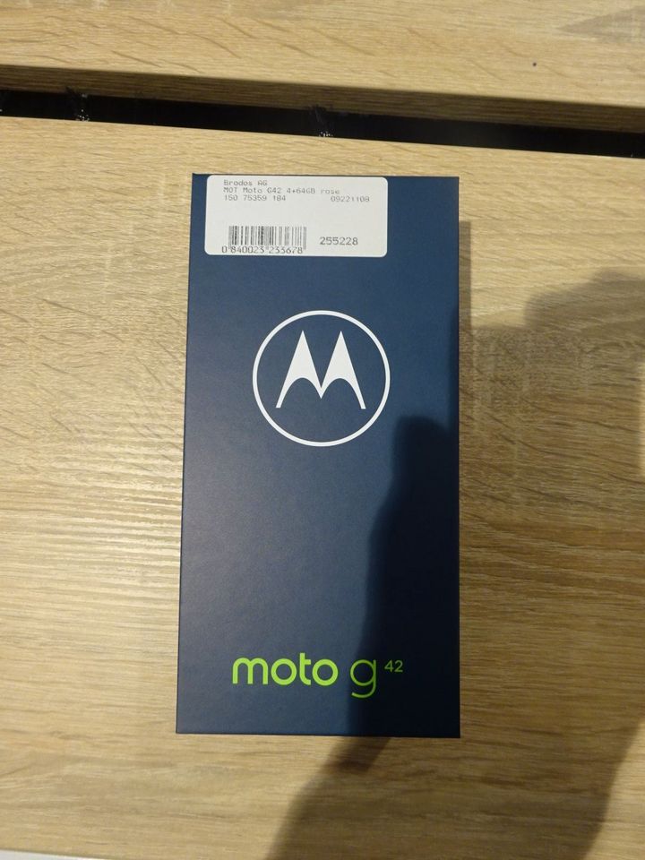 Motorola Moto G42 4GB + 64GB Metalic Rose Smartphone in Aurich