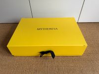 Mytheresa Box Karton Geschenk mit Schleife gelb Frankfurt am Main - Westend Vorschau