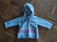 gefütterte graue Strickjacke Größe 74 Rheinland-Pfalz - Melsbach Vorschau