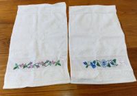 2 handbestickte Gästehandtücher mit floralen Motiven - NEU Rheinland-Pfalz - Remagen Vorschau