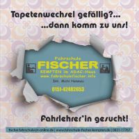 Suchen Fahrlehrer/-in gerne auch FL Anwärter/-in Bayern - Waltenhofen Vorschau