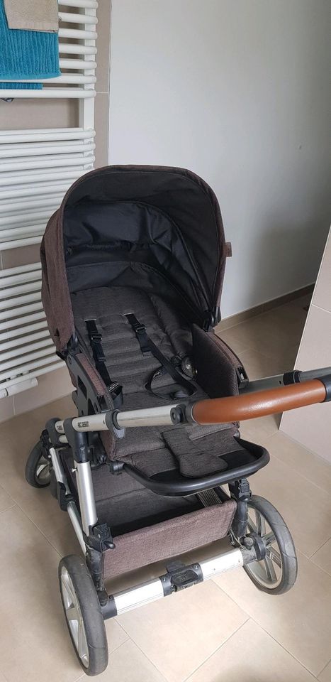 ABC Design Kinderwagen Turbo Braun mit Board in Essen