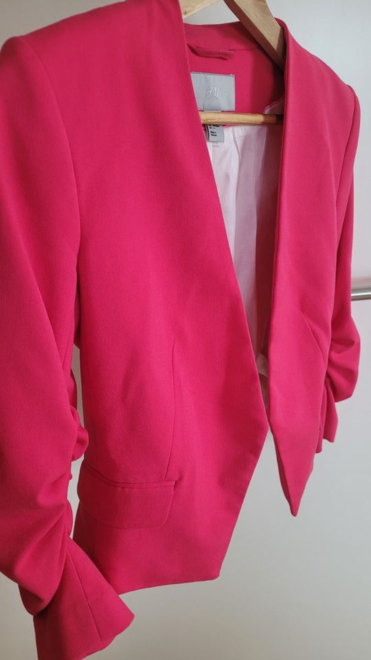 Blazer H&M pink Größe 34 in Mering