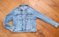 ☀️ H&M HM Jeansjacke Damen Gr. 44 fällt aus wie 40 Bayern - Buchloe Vorschau
