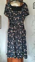 Sommerkleid schwarz geblümt Gr. 38 Saarland - Homburg Vorschau