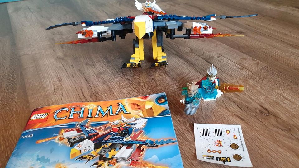 Lego Chima 70142 Eris Feueradler 100% vollständig in Frechen