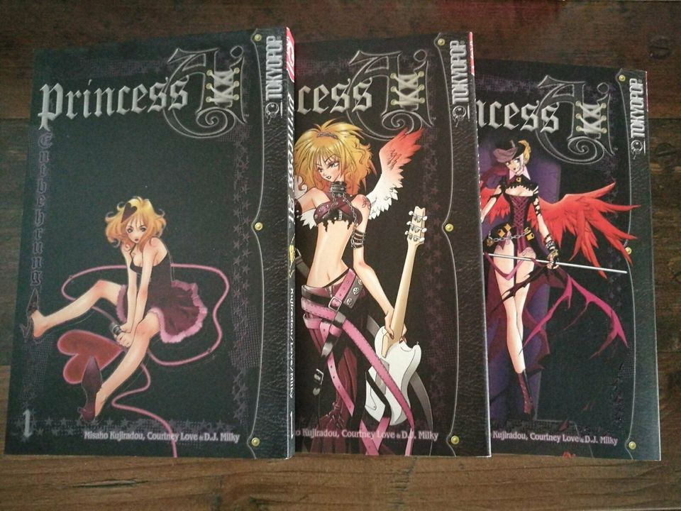 Princess Ai #1-3 + Prism of Midnigth Dawn (5 Mangas) in Zurow