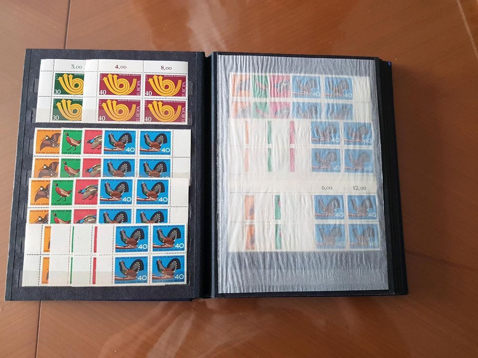 24 Seitiges Album Briefmarken Bund in Schwedt (Oder)